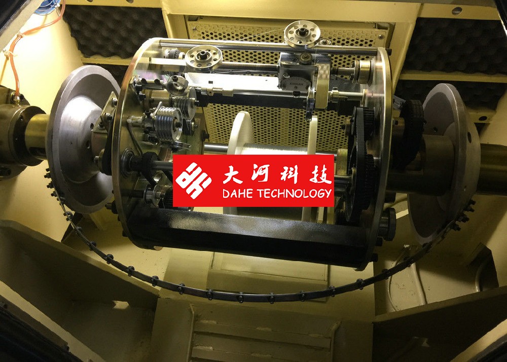 Gear Single Twist Copper Wire Bunching Machine 630 Bobbin Computer Control