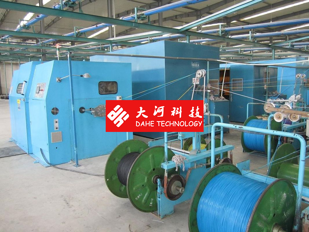 Touch Screen Interface Copper Wire Twisting Machine , Cable Wire Buncher Machine